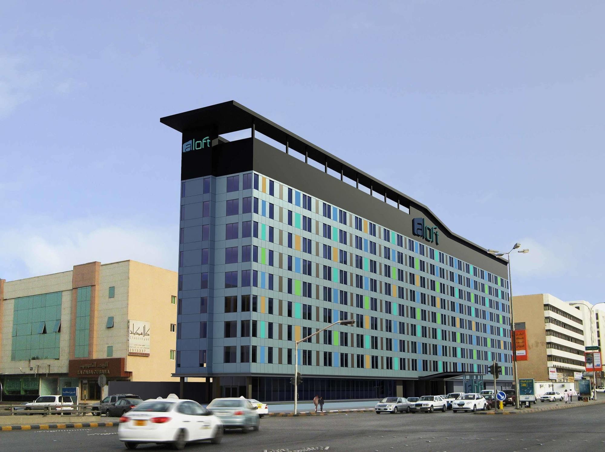 Aloft Riyadh Hotel Exterior foto